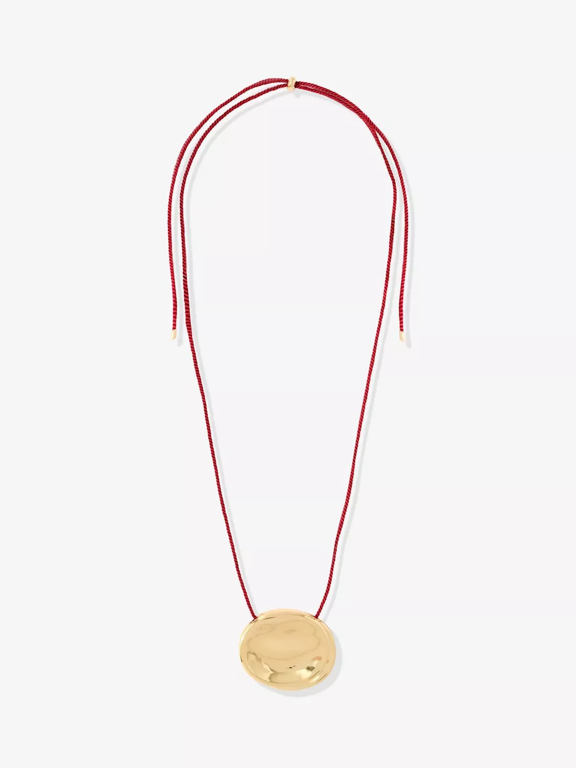 Mint Velvet gold-tone stud rope necklace 47cm, imported from the UK
