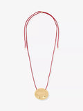 Mint Velvet gold-tone stud rope necklace 47cm, imported from the UK