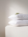 Truly bamboo duvet cover set white double, imported from the UK