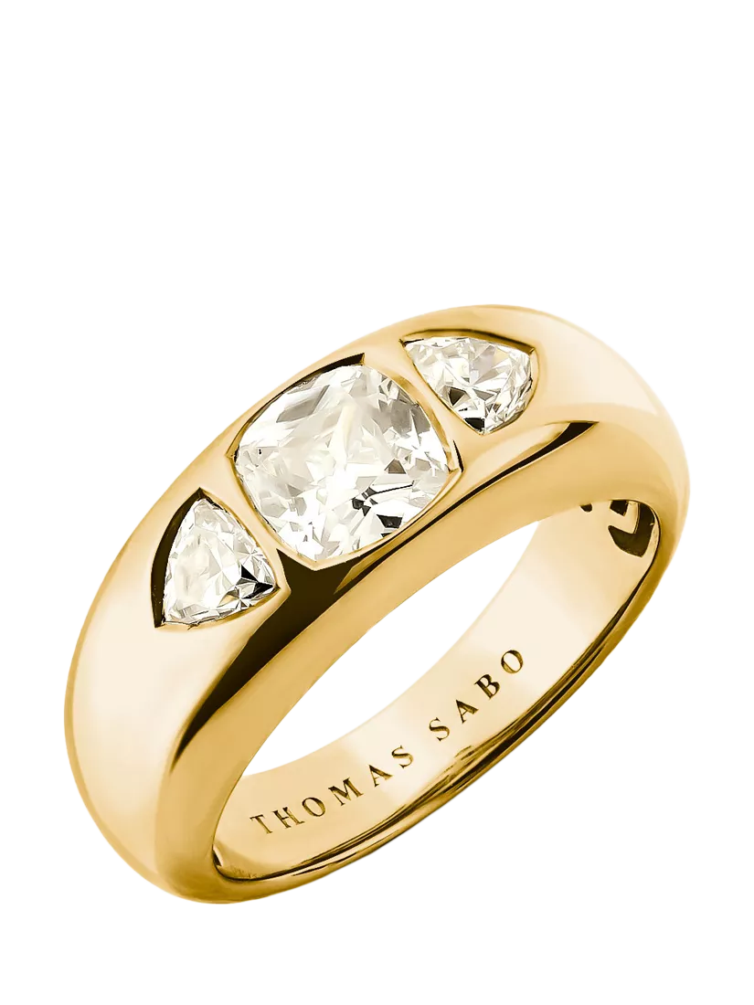 THOMAS SABO Bold Elegance zirconia ring one size (British brand)