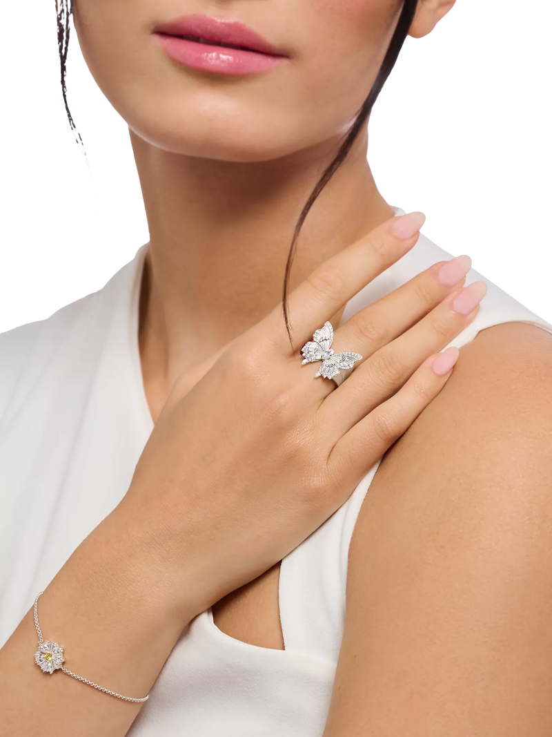 THOMAS SABO Butterfly Paradise cocktail ring in silver (British brand)