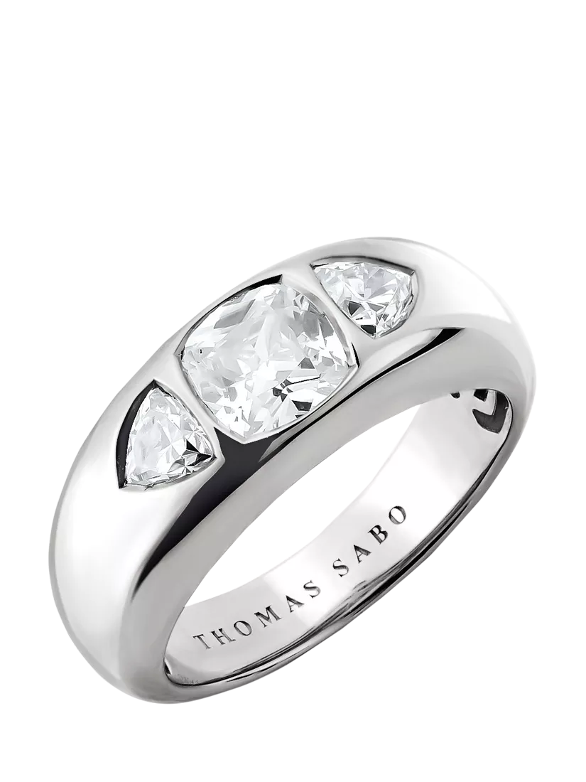 THOMAS SABO Bold Elegance zirconia ring one size - British product