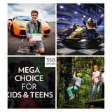 Activity Superstore Mega Choice Gift Experience Voucher for Kids and Teens GOODS Boots   