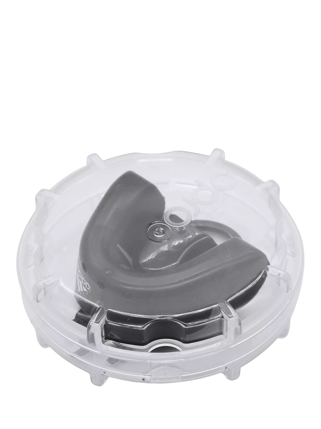 adidas mouthguard Silver Level Black Red British product