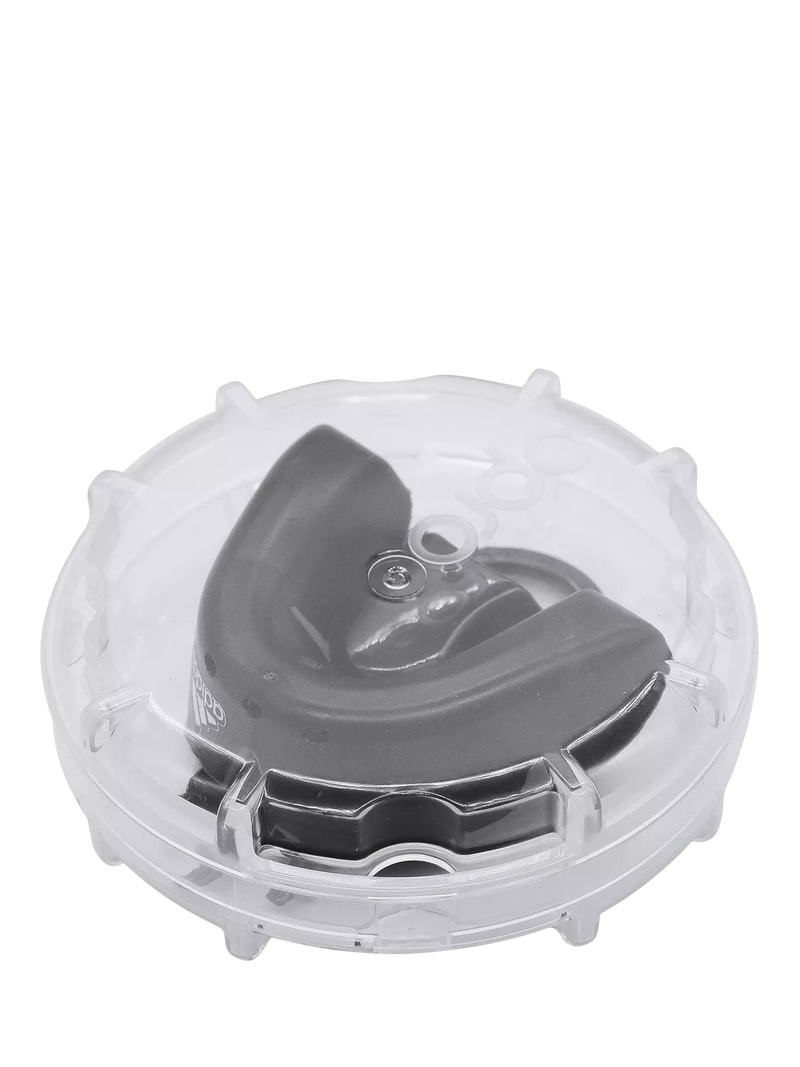 adidas mouthguard Silver Level Black Red British product