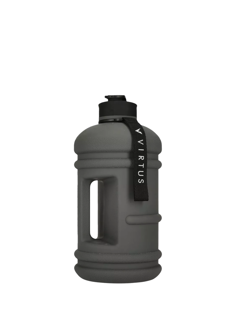 Virtus Aubrey Soft Coated Water Bottle, 1.9L, Gunmetal