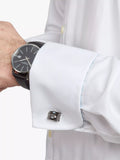 Simon Carter camera cufflinks gunmetal 12x17mm, imported from the UK