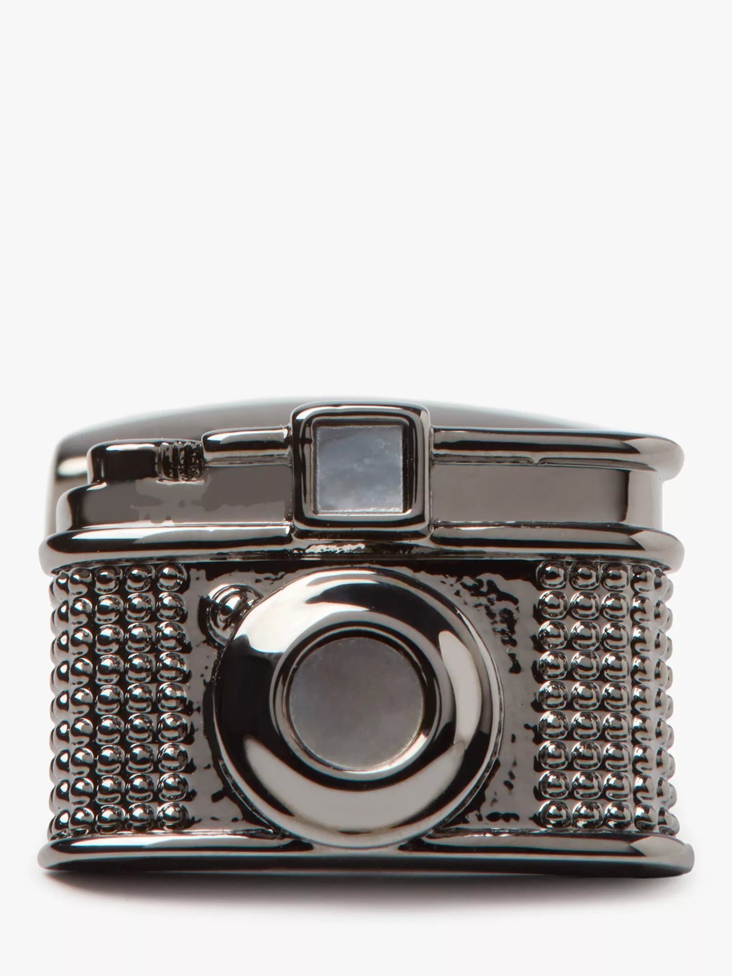 Simon Carter camera cufflinks gunmetal 12x17mm, imported from the UK