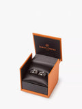 Simon Carter camera cufflinks gunmetal 12x17mm, imported from the UK
