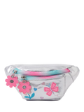 Angels by Accessorize kids metallic belt bag silver - British product