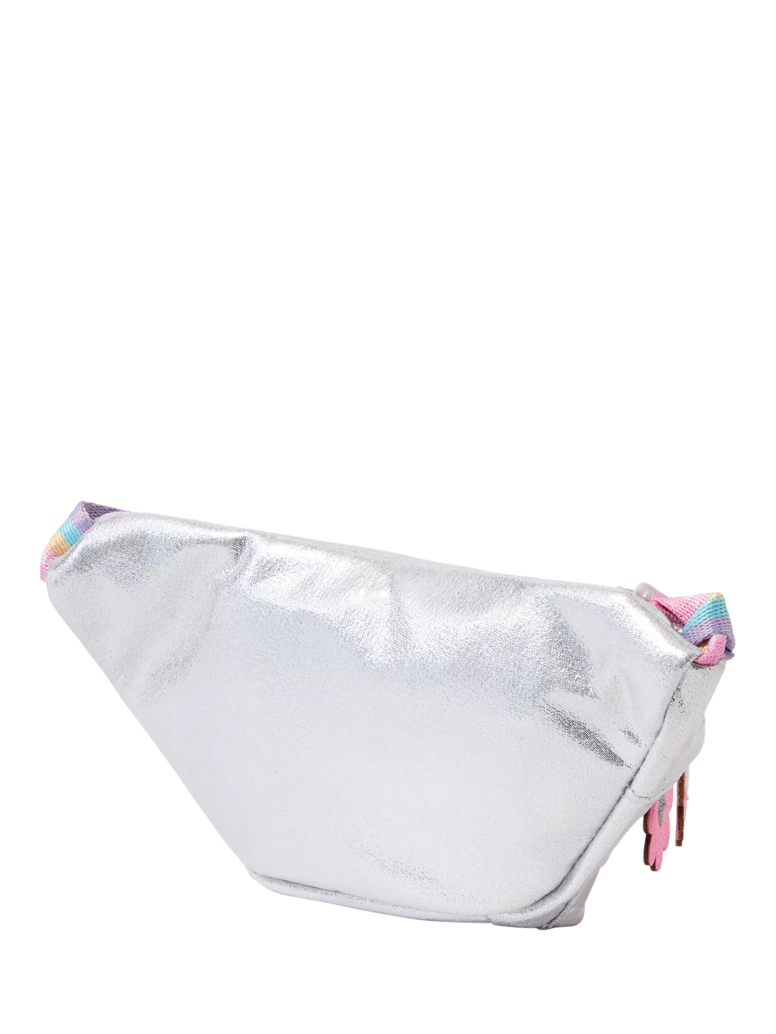 Angels by Accessorize kids metallic belt bag silver - British product