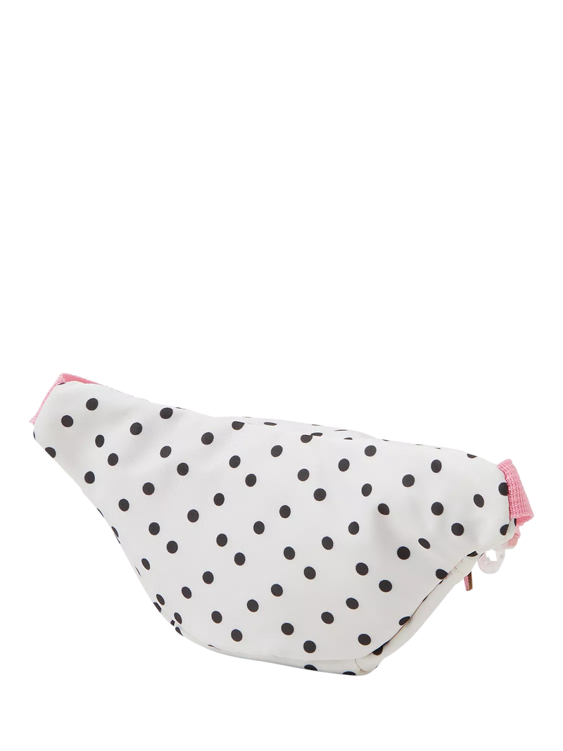 Angels by Accessorize white spot print kids belt bag (British brand)