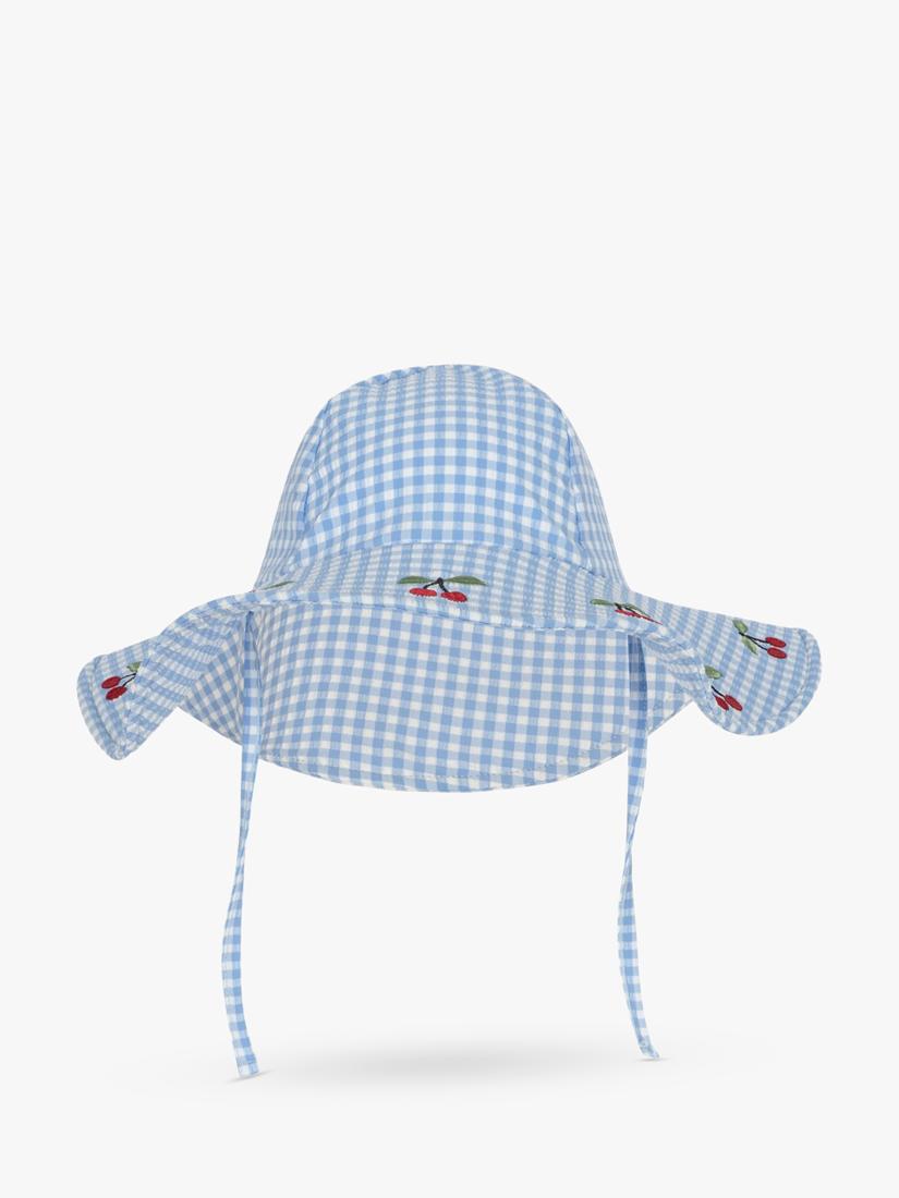 Konges Sløjd Soline seersucker swim hat - British product