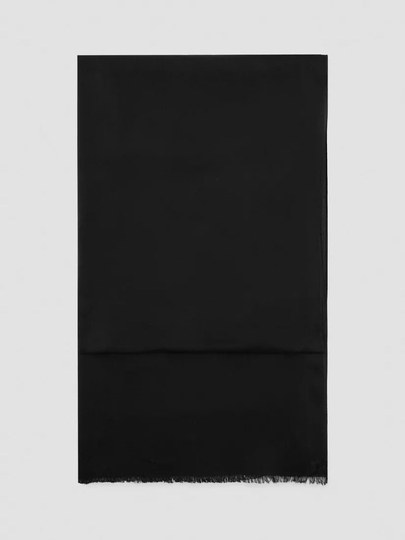 Mango scarf fringed edge viscose 90cm, imported from the UK