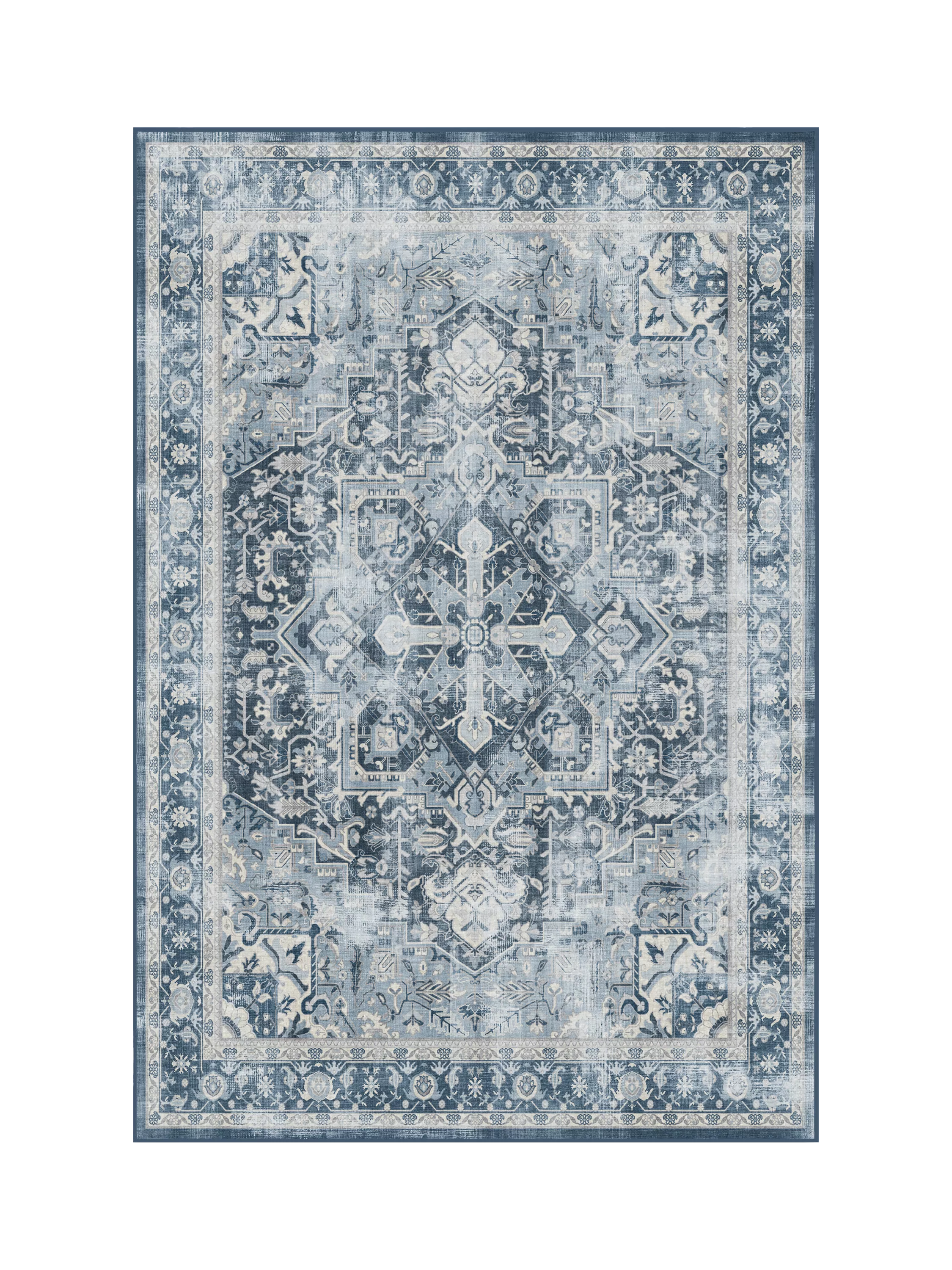 Ruggable Kamran Geometric Rug 90x60cm