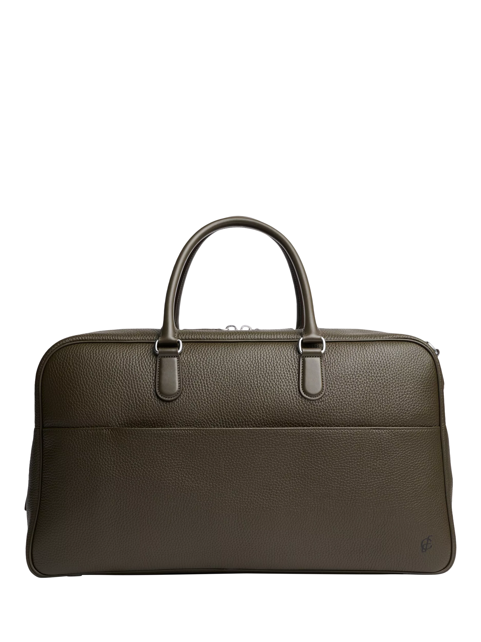 Carl Friedrik Granville Leather Weekender Travel Bag, 33L