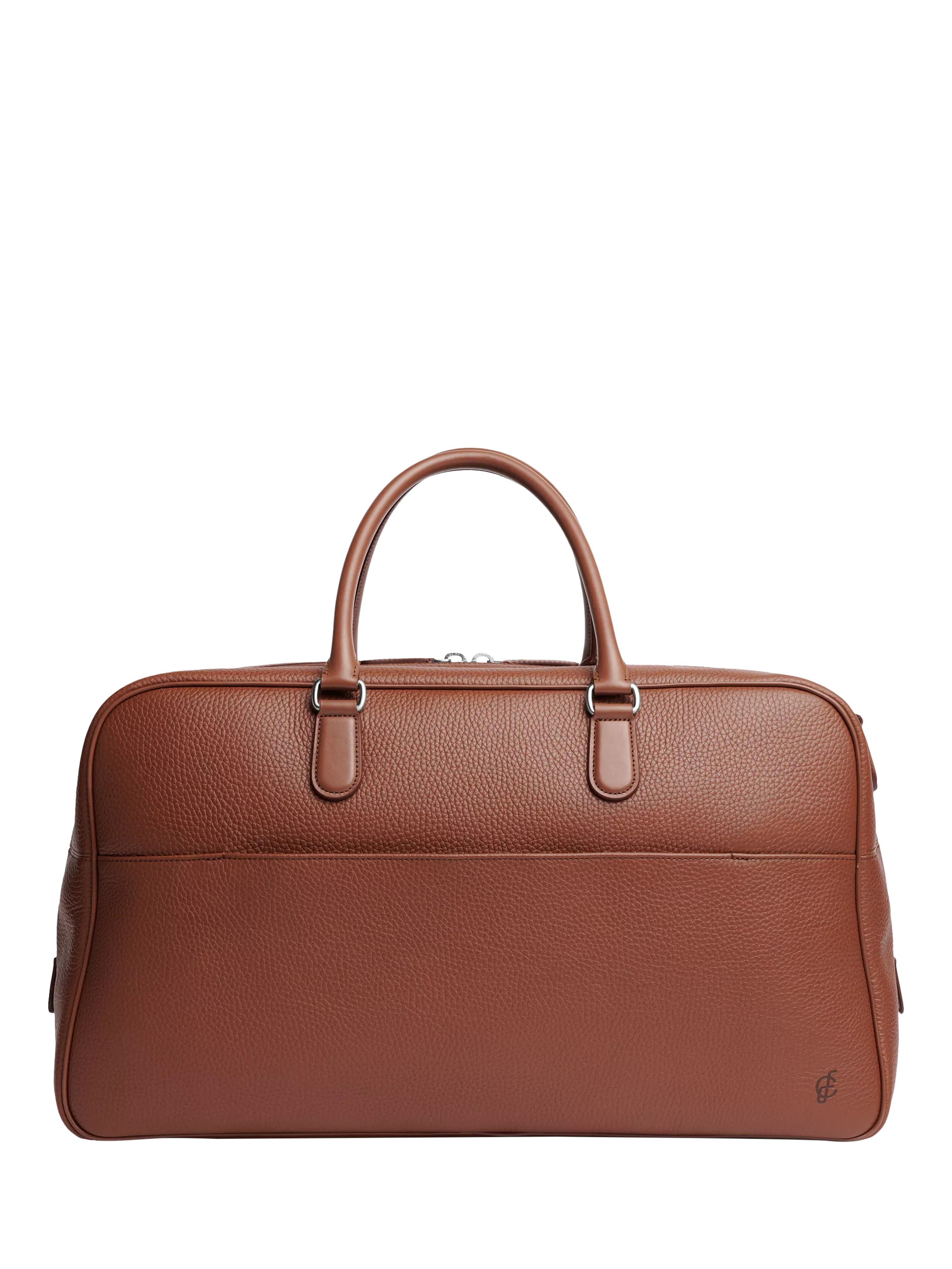 Carl Friedrik Granville Leather Weekender Travel Bag, 33L