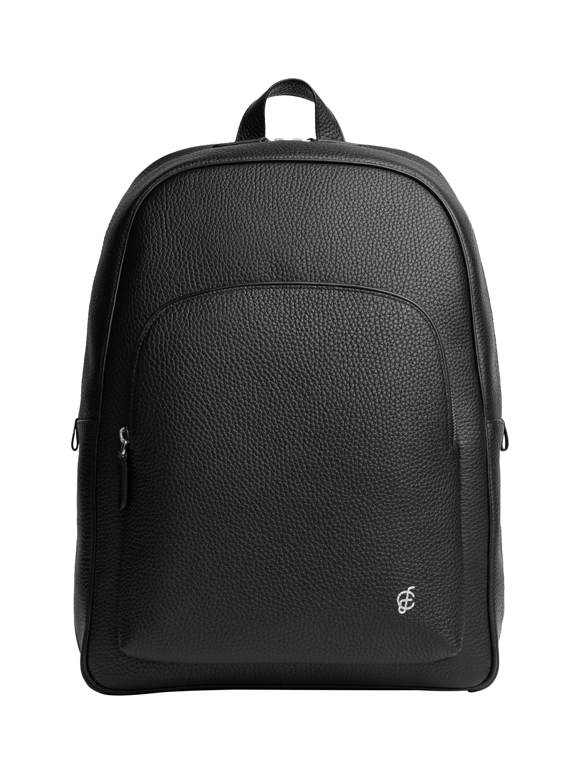 Carl Friedrik Ayrton Leather Backpack, Black