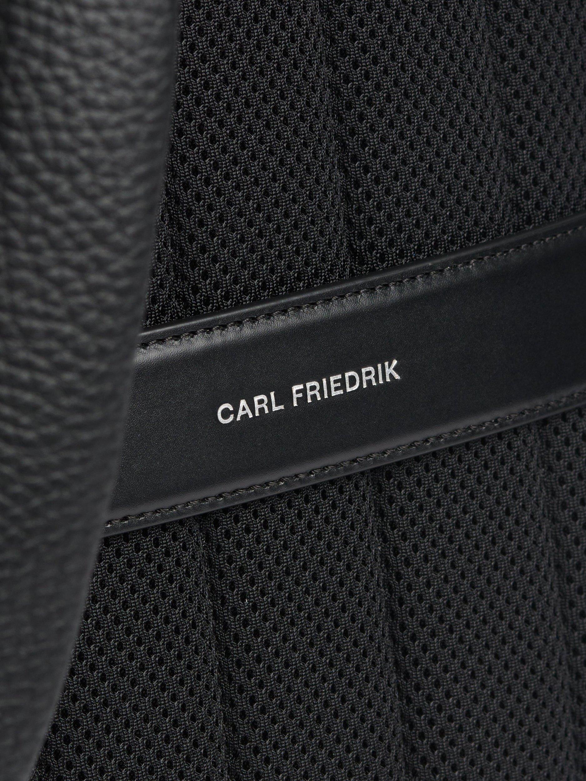 Carl Friedrik Ayrton leather backpack with 16 inch laptop slot - British product