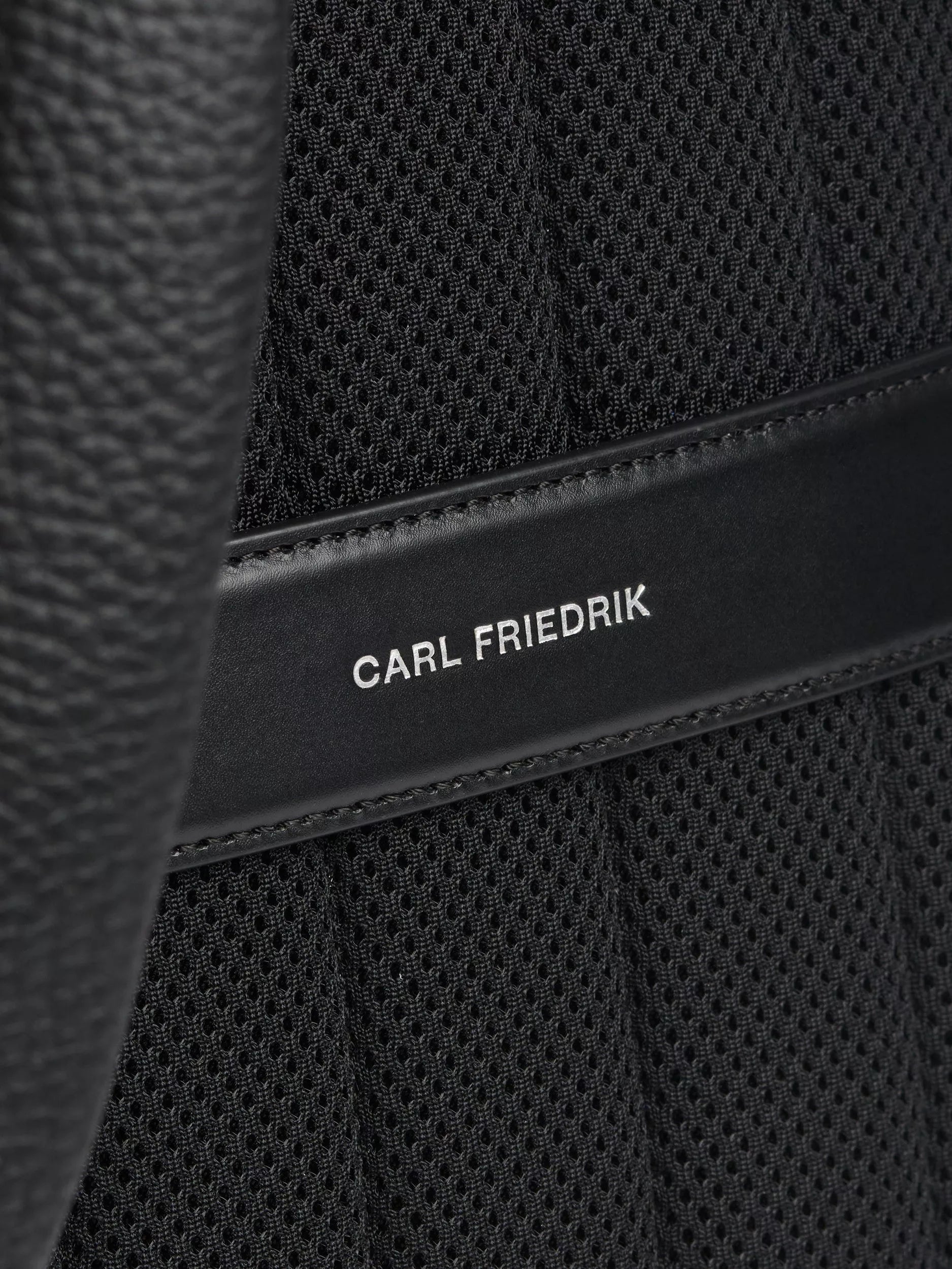 Carl Friedrik Ayrton leather backpack with 16 inch laptop slot - British product