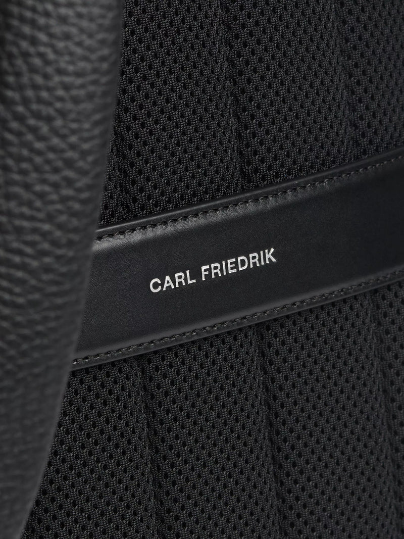 Carl Friedrik Ayrton leather backpack with 16 inch laptop slot - British product