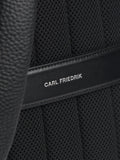 Carl Friedrik Ayrton leather backpack with 16 inch laptop slot - British product
