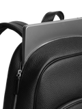 Carl Friedrik Ayrton leather backpack with 16 inch laptop slot - British product