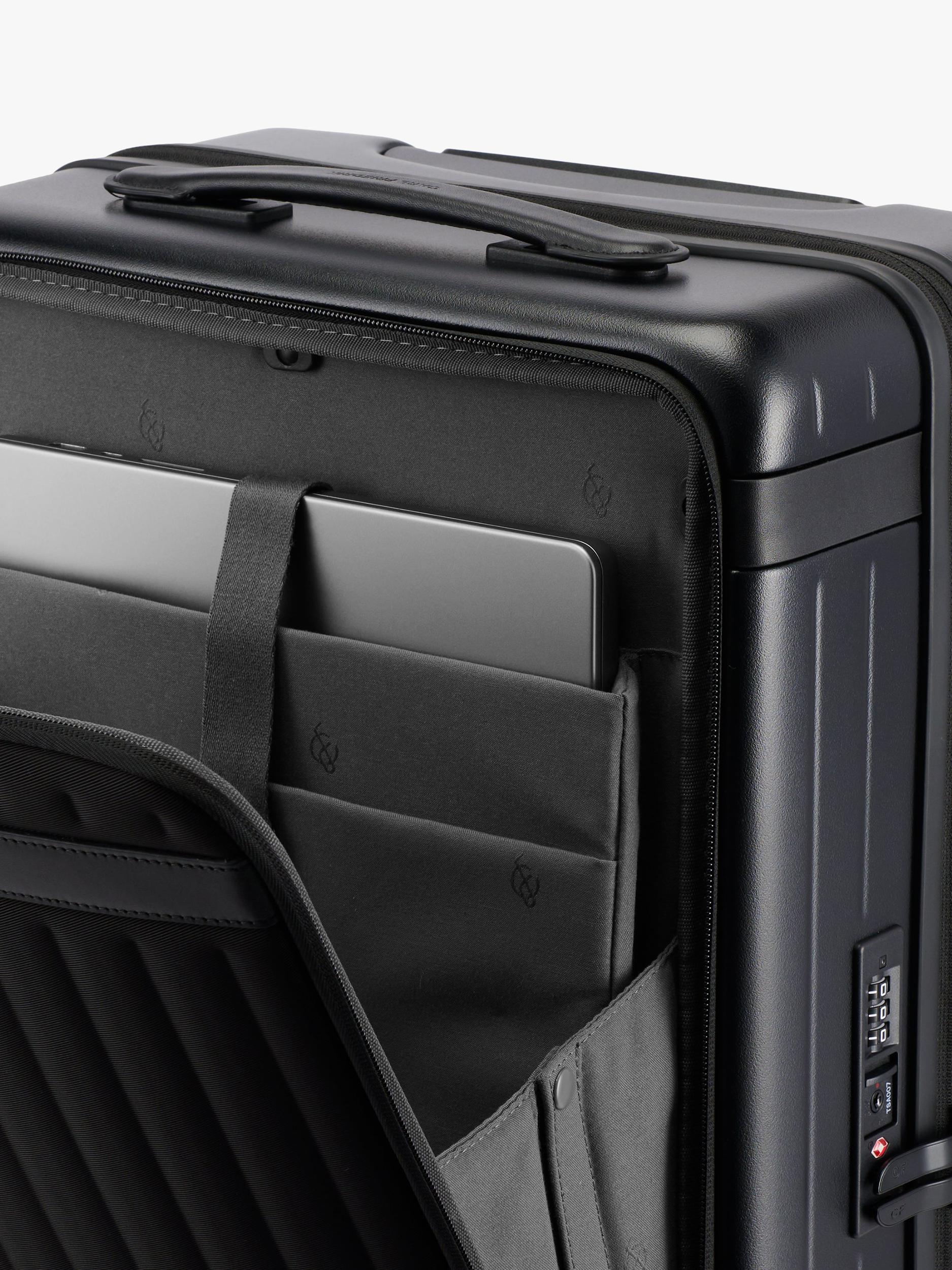 Carl Friedrik Core Carry-On X cabin suitcase 42.5L black, imported from the UK