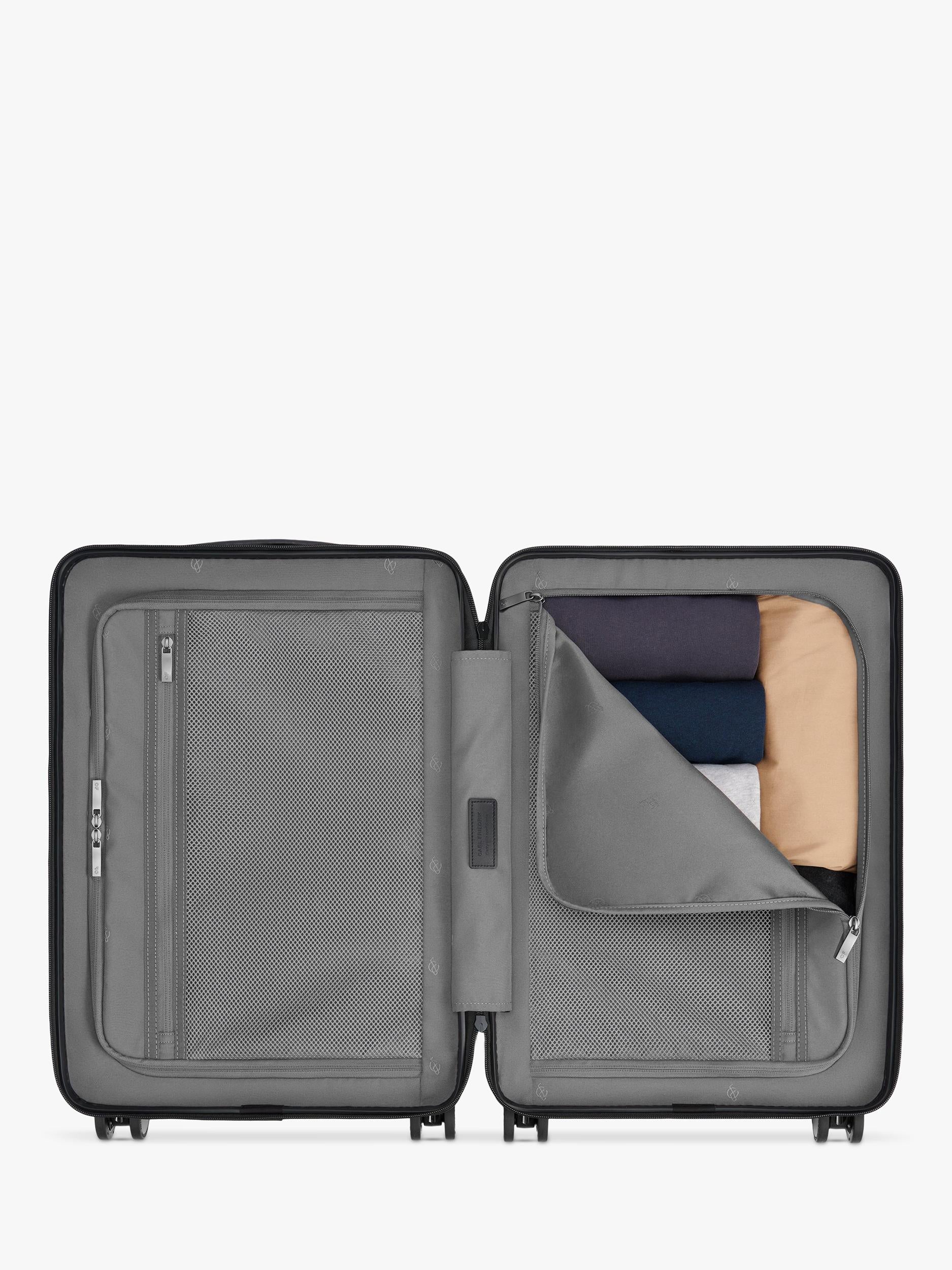 Carl Friedrik Core Carry-On X cabin suitcase 42.5L black, imported from the UK