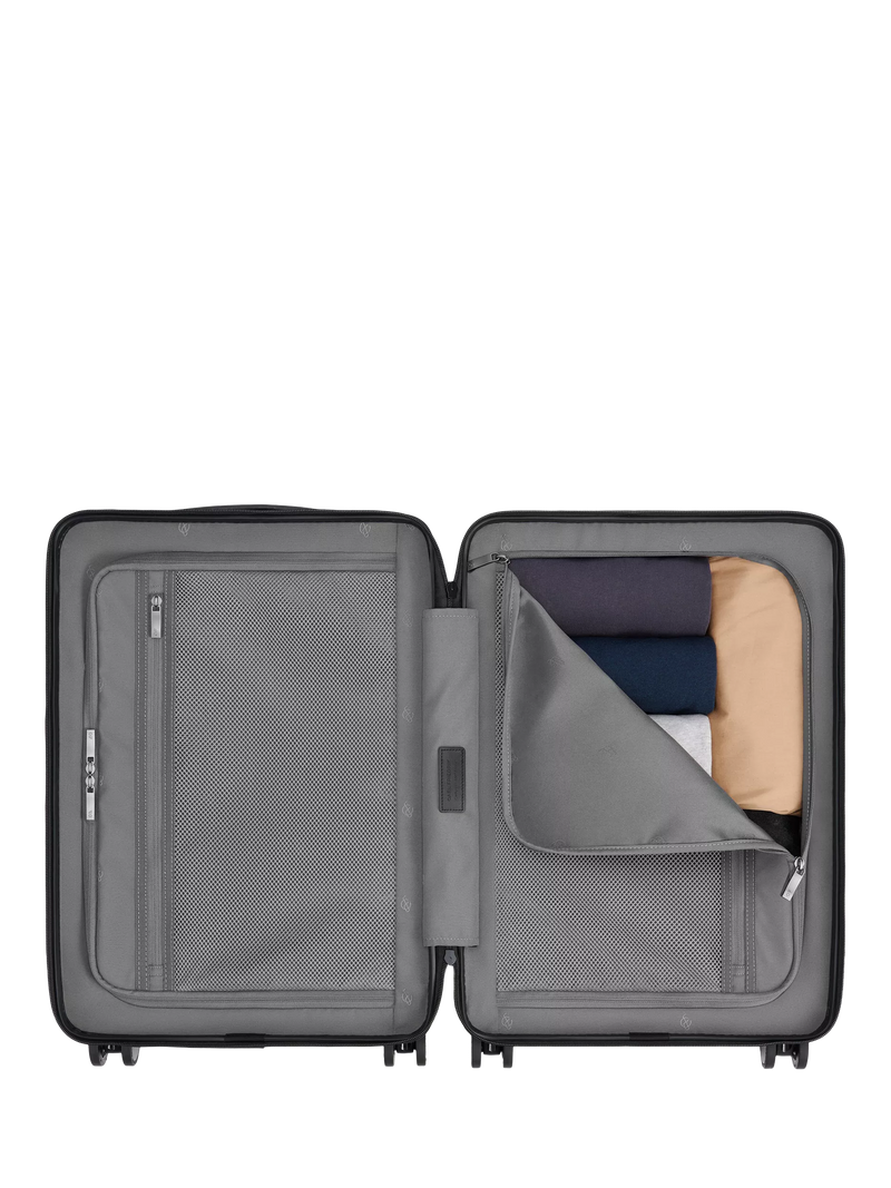 Carl Friedrik Core Carry-On X cabin suitcase 42.5L black, imported from the UK