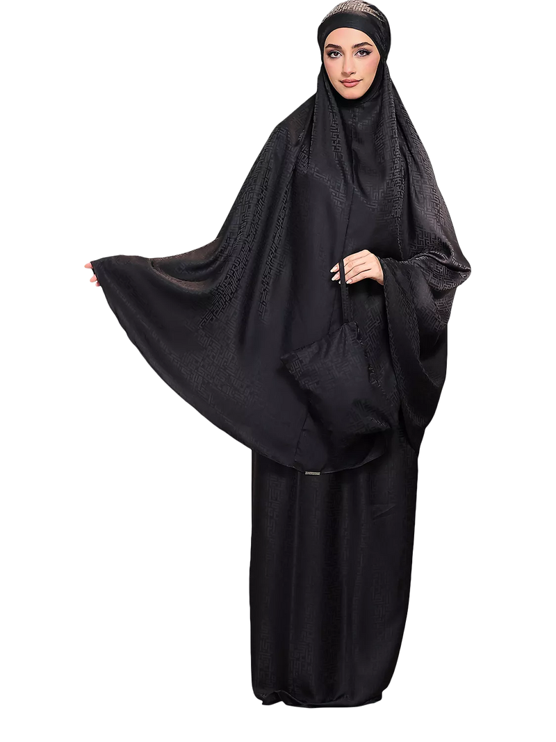 Bokitta Premium Prayer Set jacquard scarf and skirt, UK version