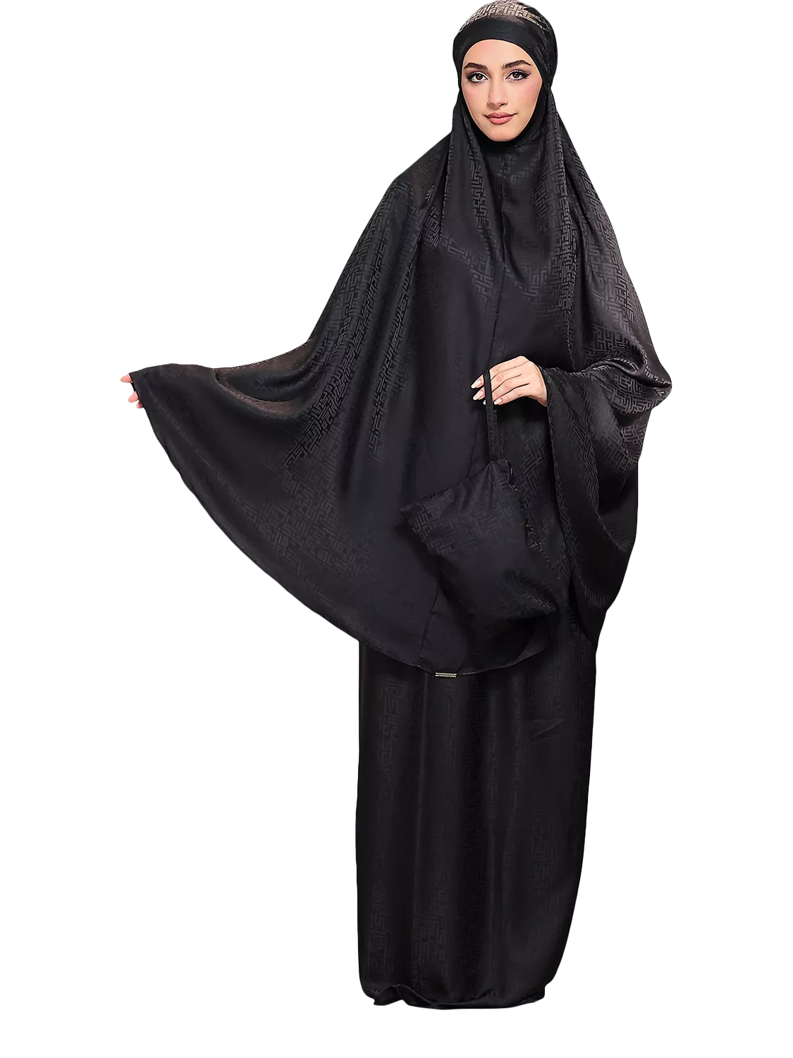 Bokitta Premium Prayer Set jacquard scarf and skirt, UK version