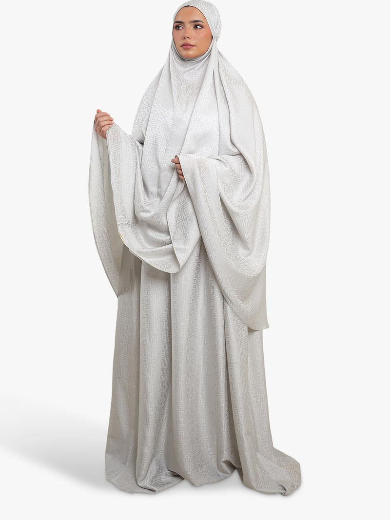 Bokitta Premium Prayer Set jacquard scarf and skirt, UK version