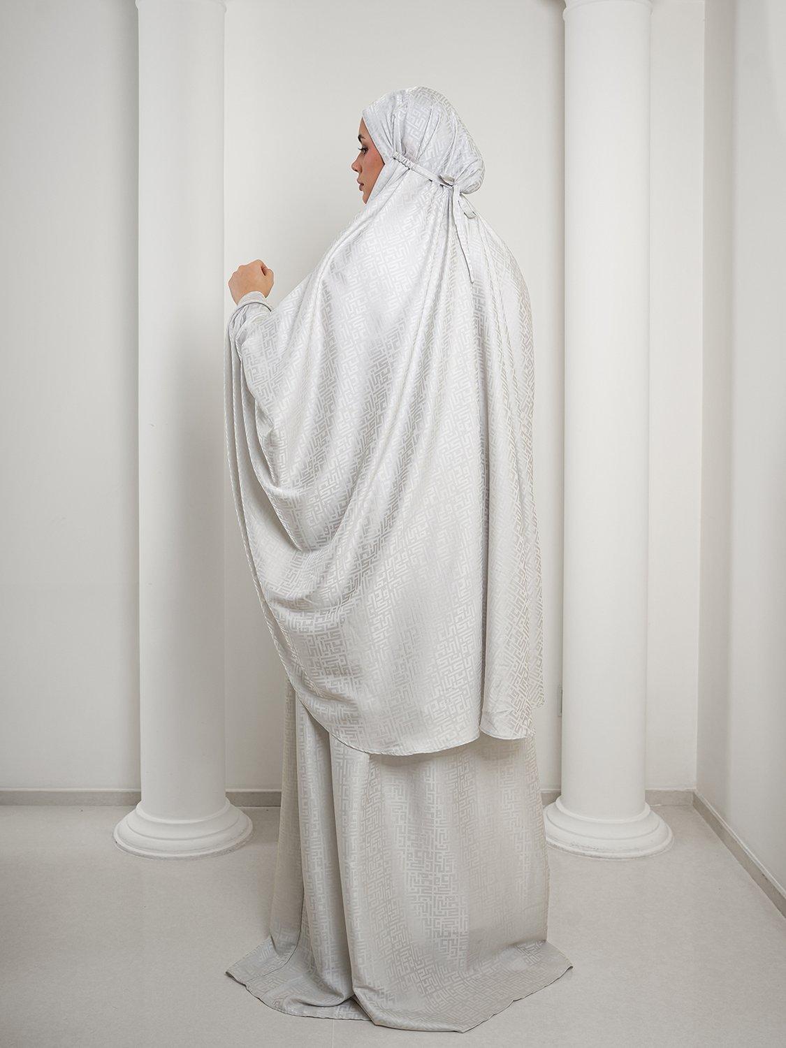 Bokitta Premium Prayer Set jacquard scarf and skirt, UK version
