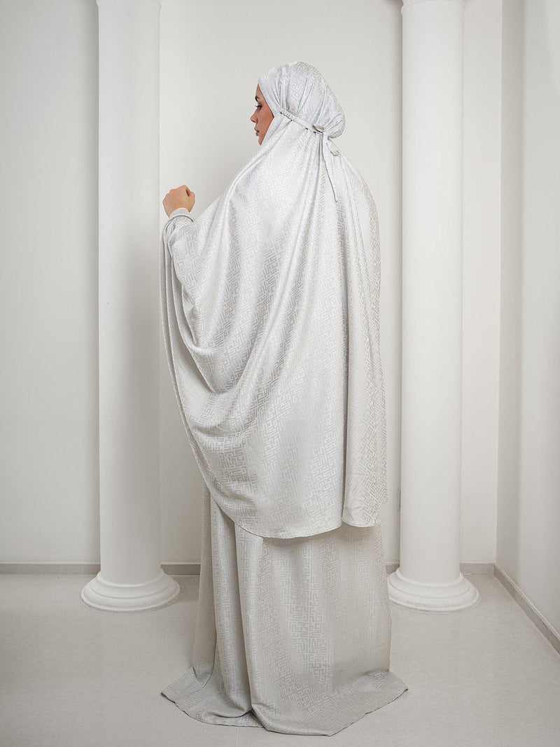 Bokitta Premium Prayer Set jacquard scarf and skirt, UK version