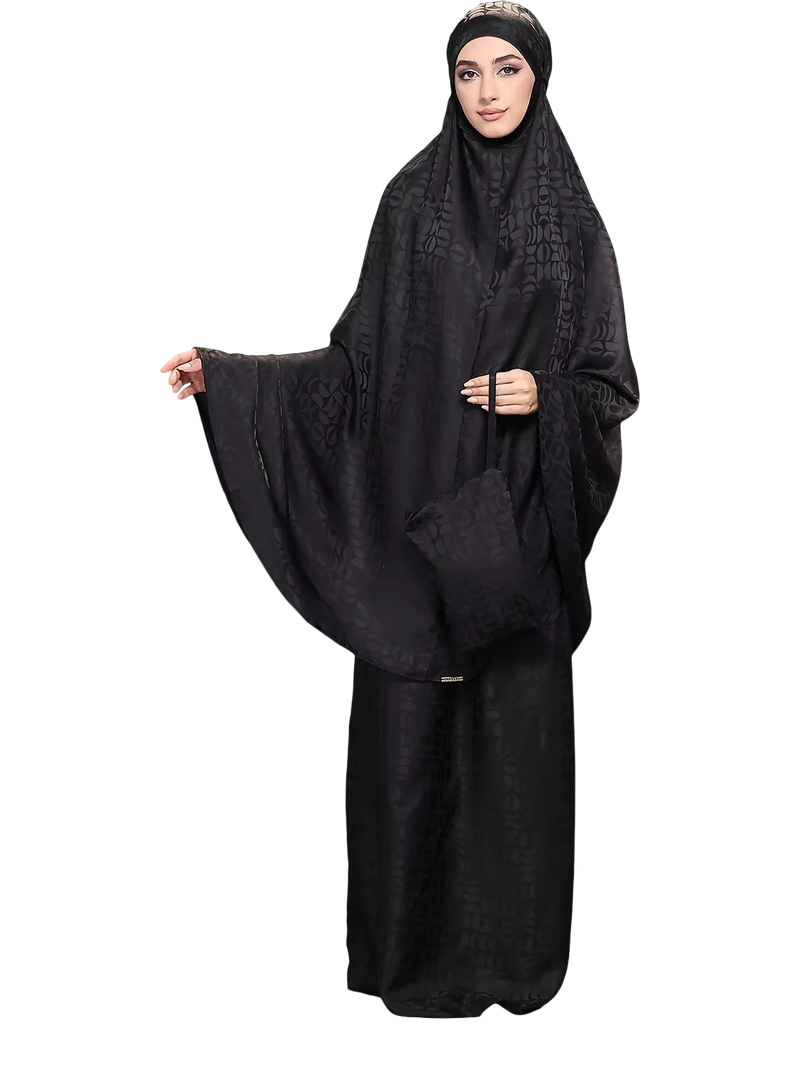 Bokitta premium prayer set jacquard scarf and skirt, UK version