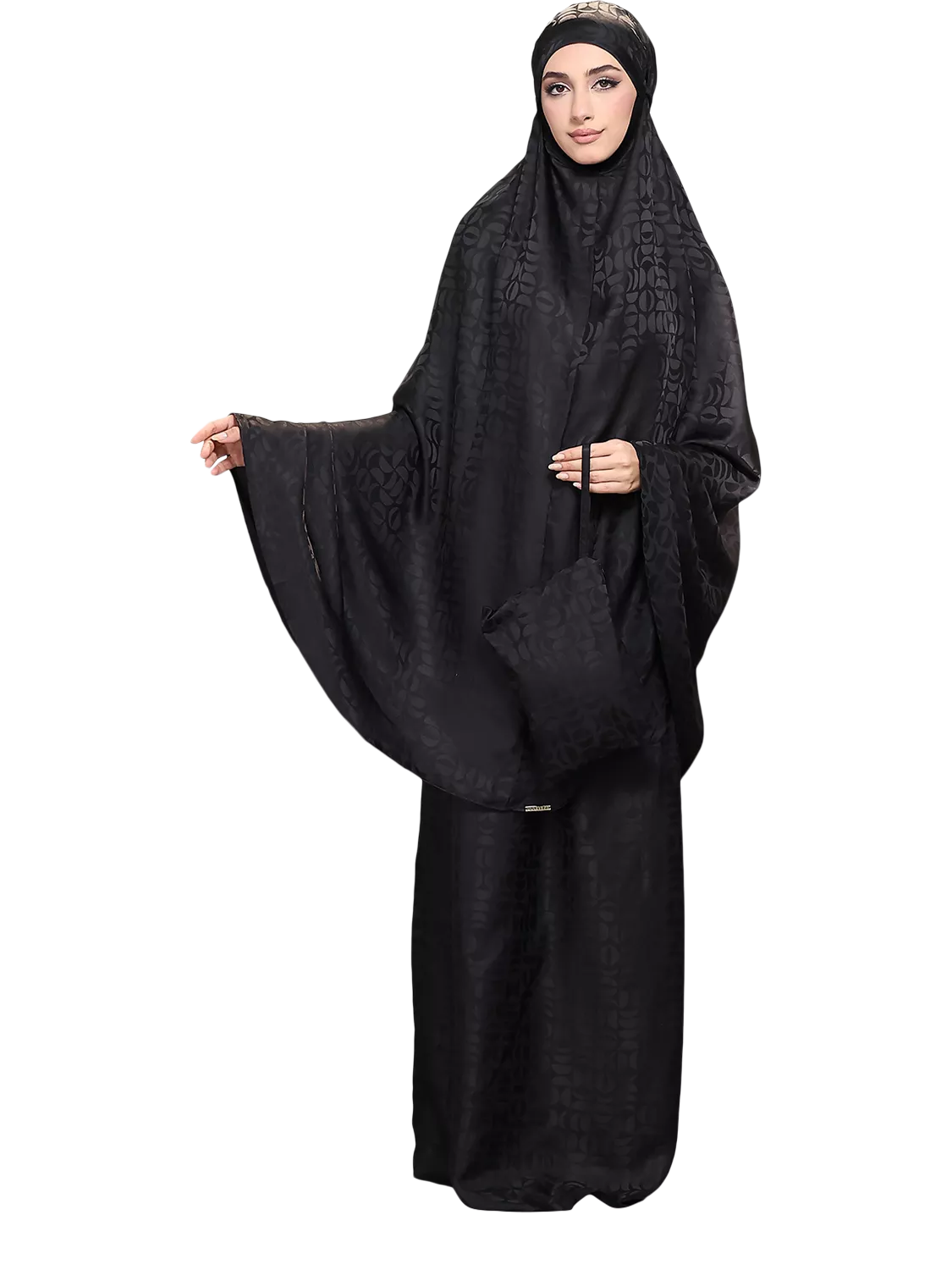 Bokitta premium prayer set jacquard scarf and skirt, UK version