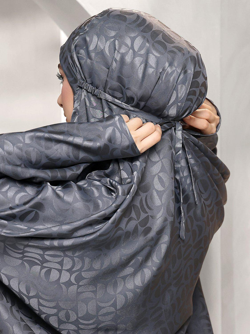 Bokitta premium prayer set jacquard scarf and skirt, UK version