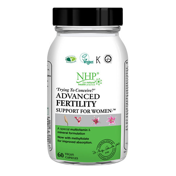 NHP Advanced Fertility Support 60 capsules, UK version