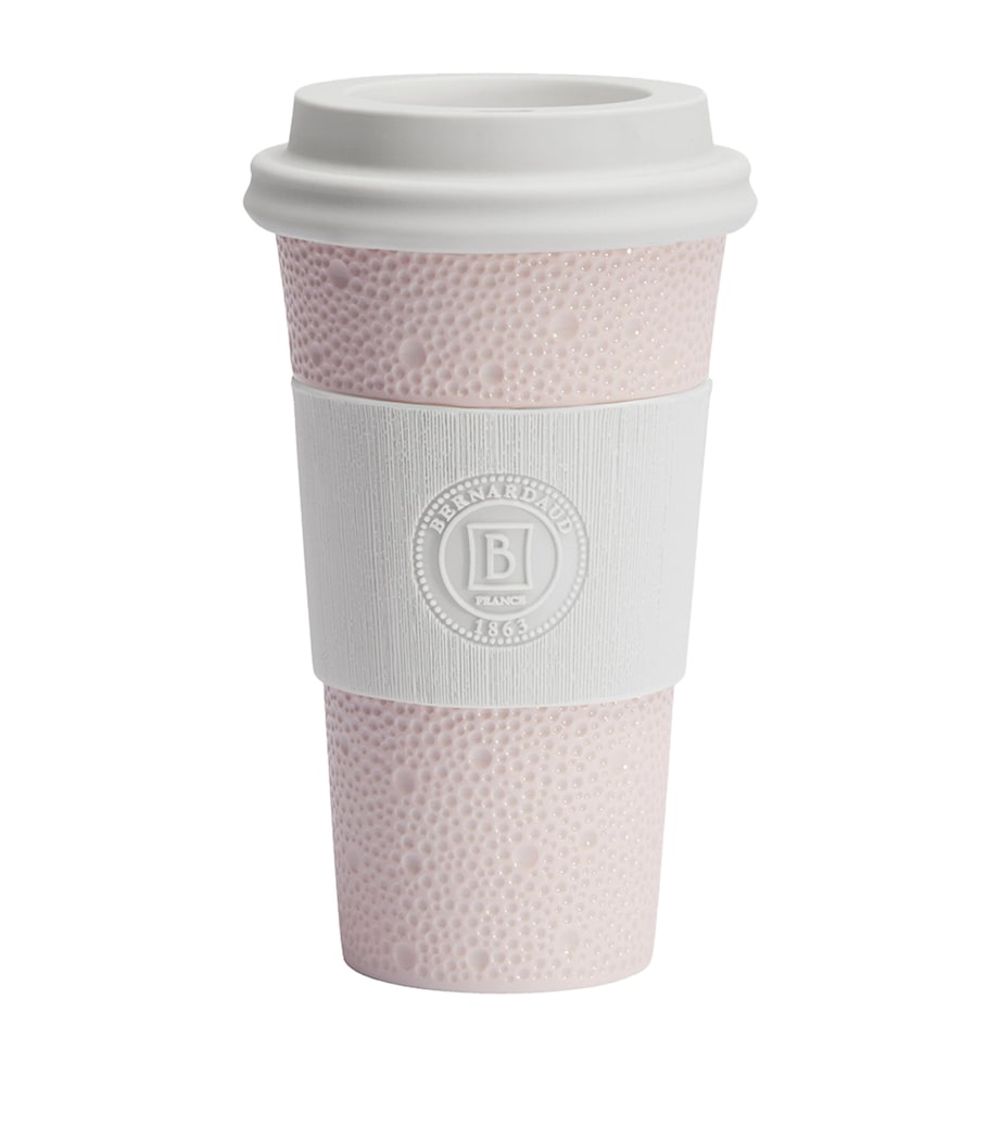 Bernardaud Ecume Nomad travel mug - British product