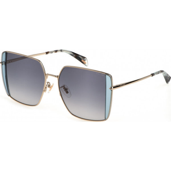 Police Gold SPLL37 56 0594 sunglasses metal frame, UK version