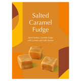 Sainsburys Salted Caramel Fudge 125g GOODS Sainsburys   