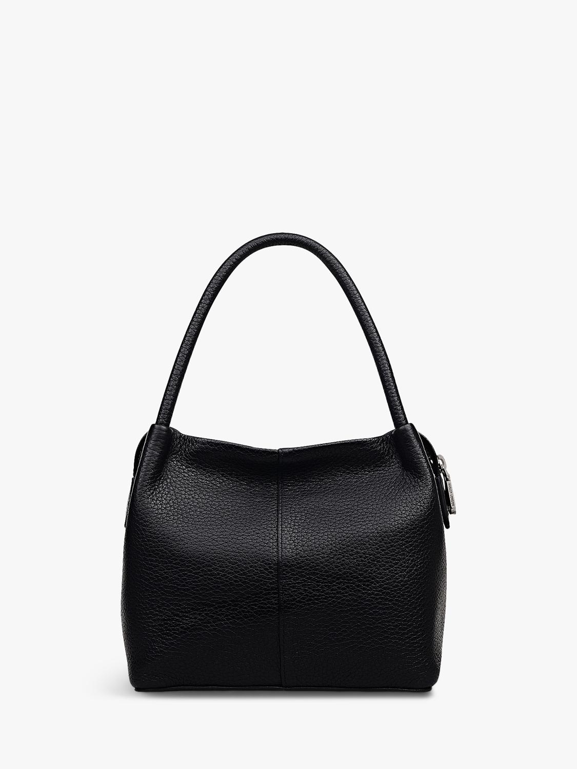 Radley Ivydale Road black leather grab bag, imported from the UK