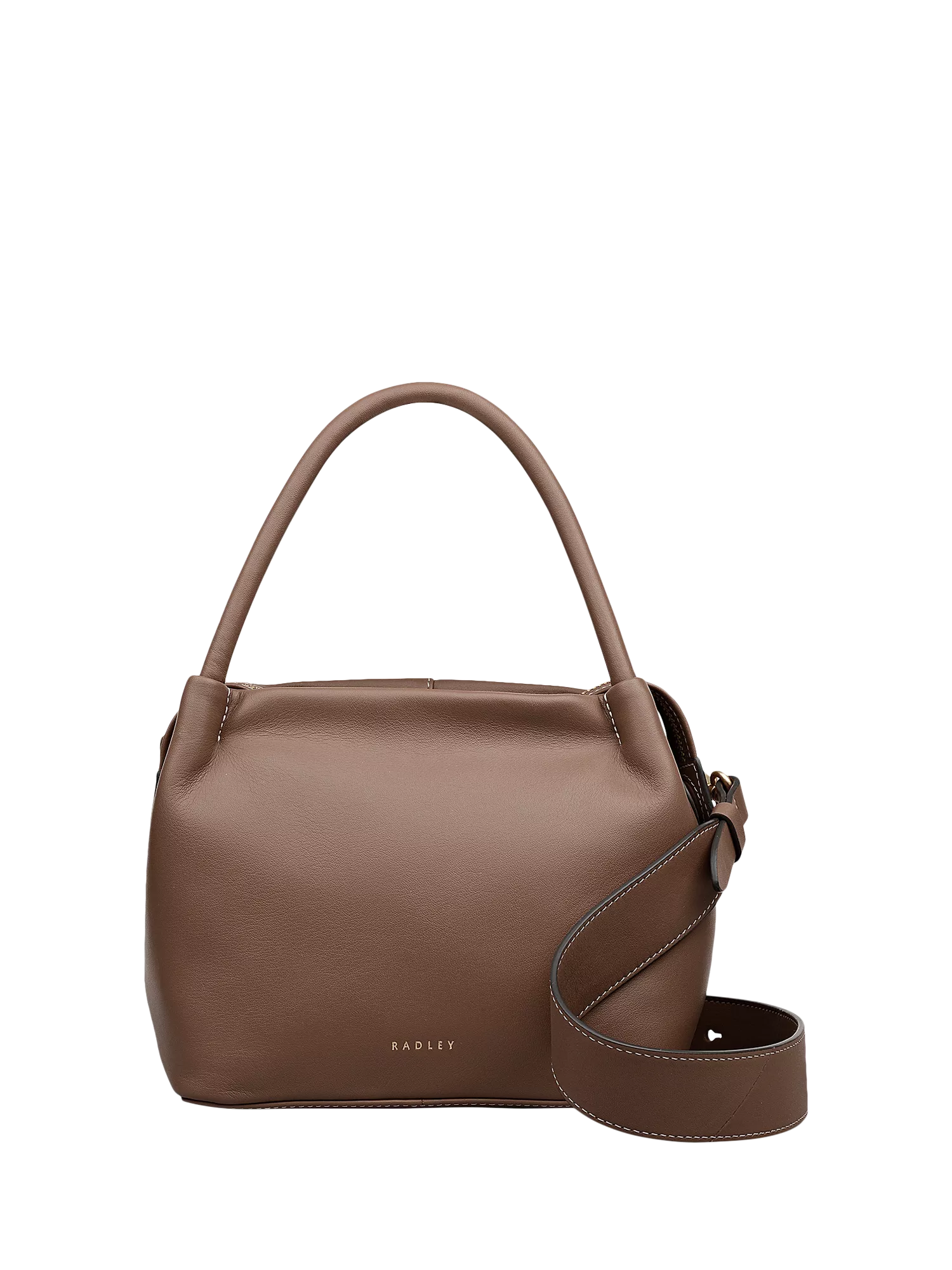 Radley leather grab bag Saddle (British brand)