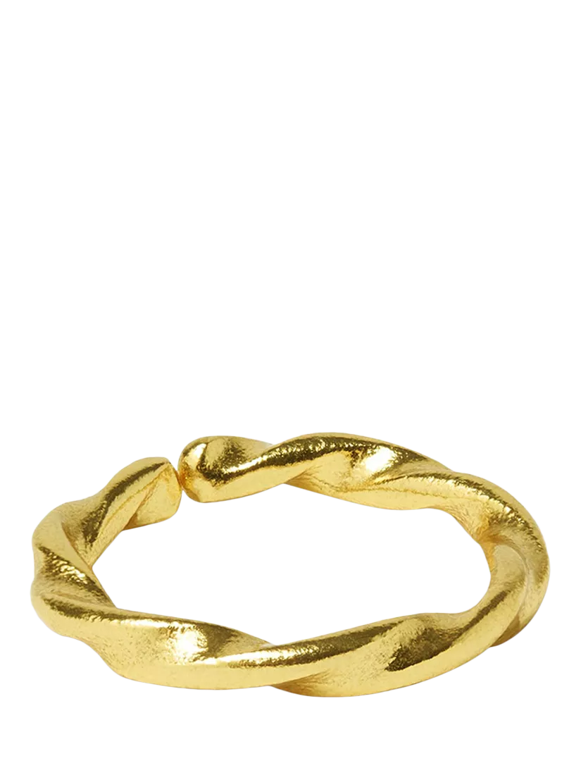 Ottoman Hands stacking ring gold - British product