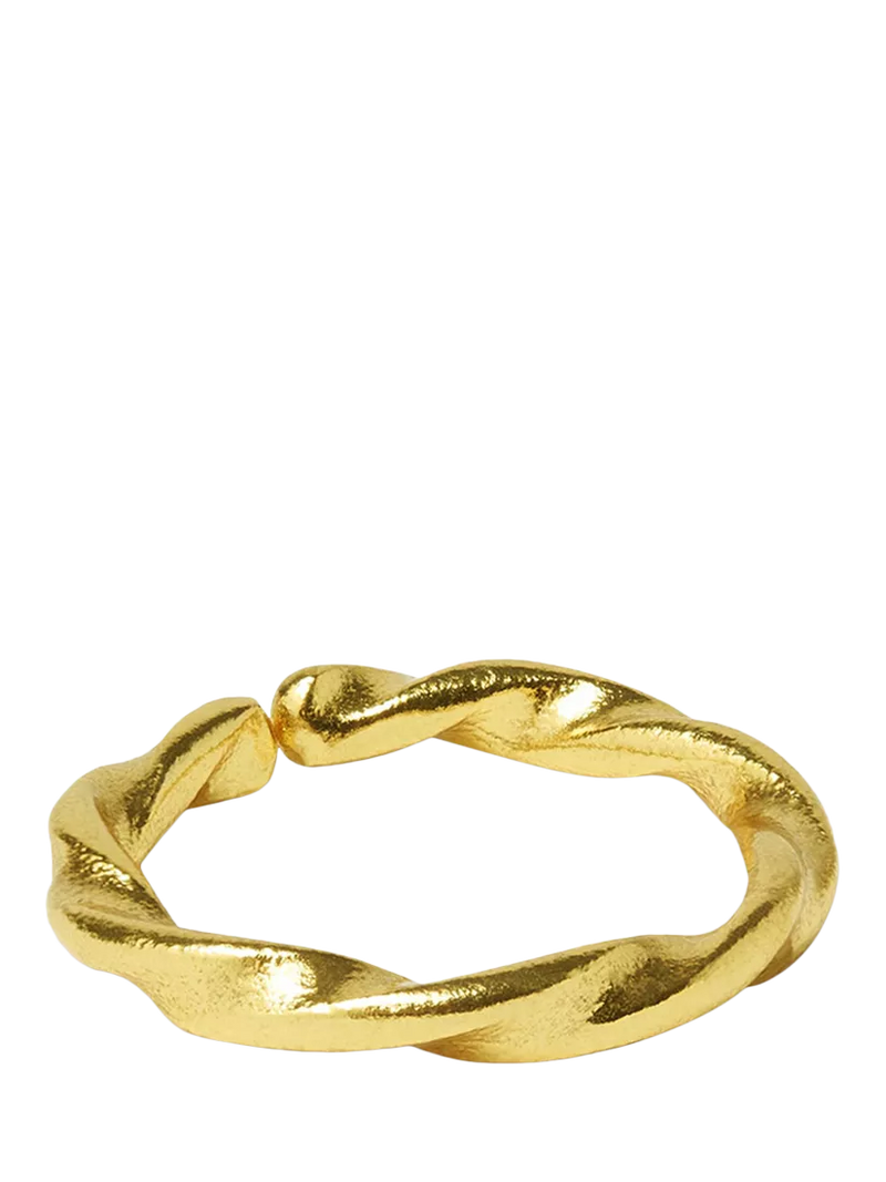 Ottoman Hands stacking ring gold - British product