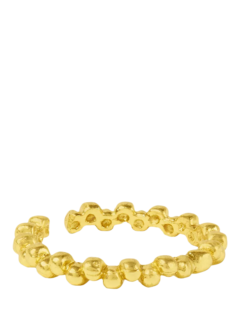 Ottoman Hands Jolene stacking ring gold adjustable, UK version