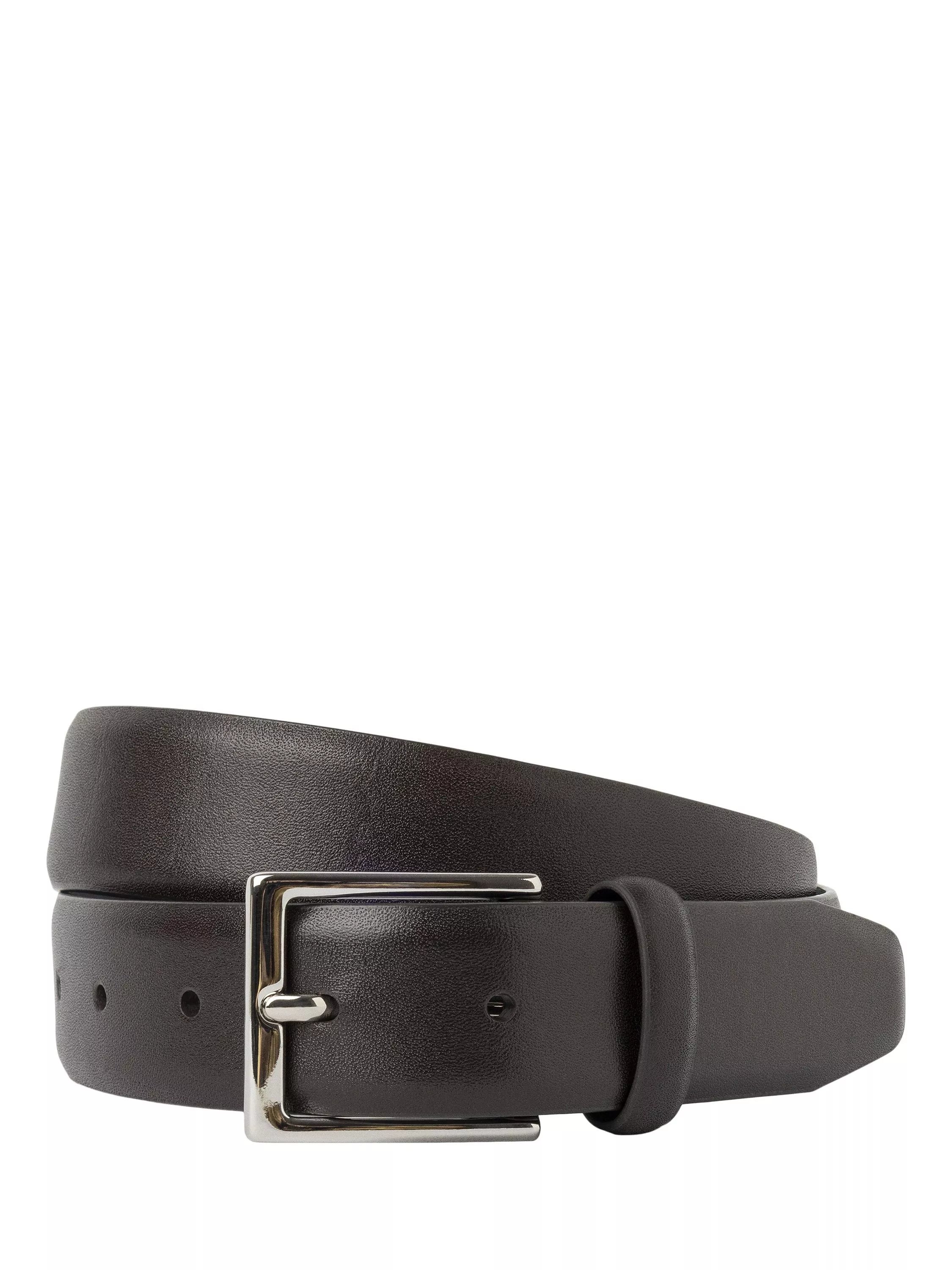 Hackett London Formal Cactus Edge Leather Belt