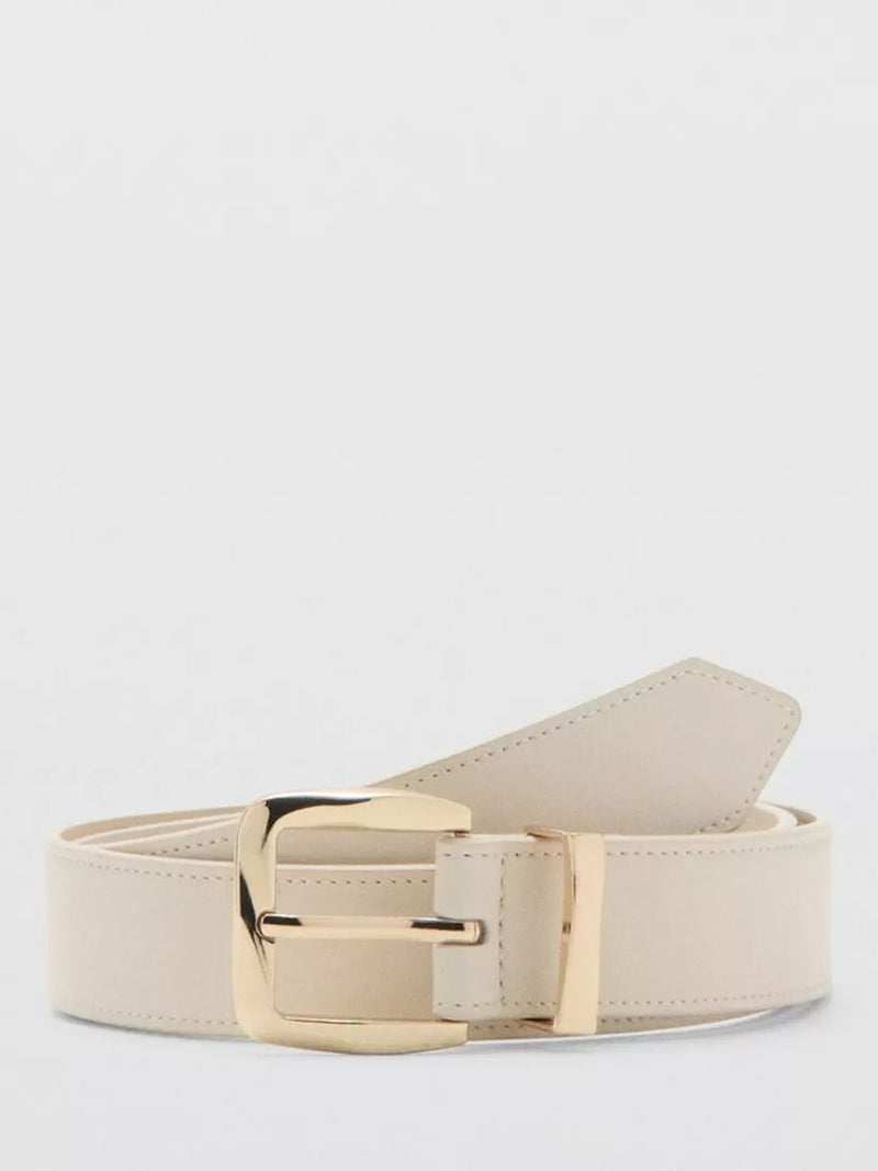 Mango Square Buckle Waist Belt