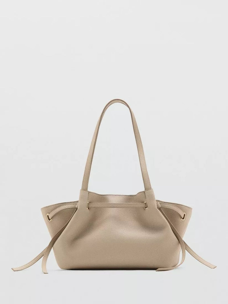 Mango off white structured tote bag, imported from the UK